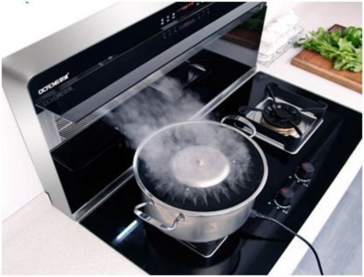 頂吸油煙機、側吸油煙機、集成灶的分析比較